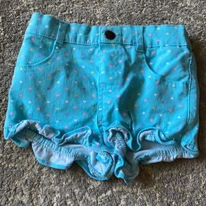 Blue baby shorts